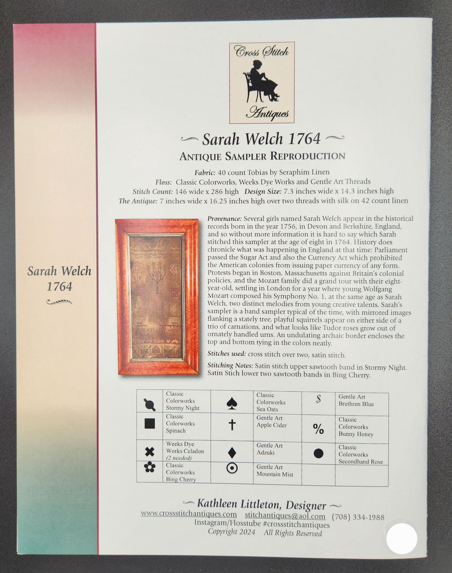 Sarah Welch 1764