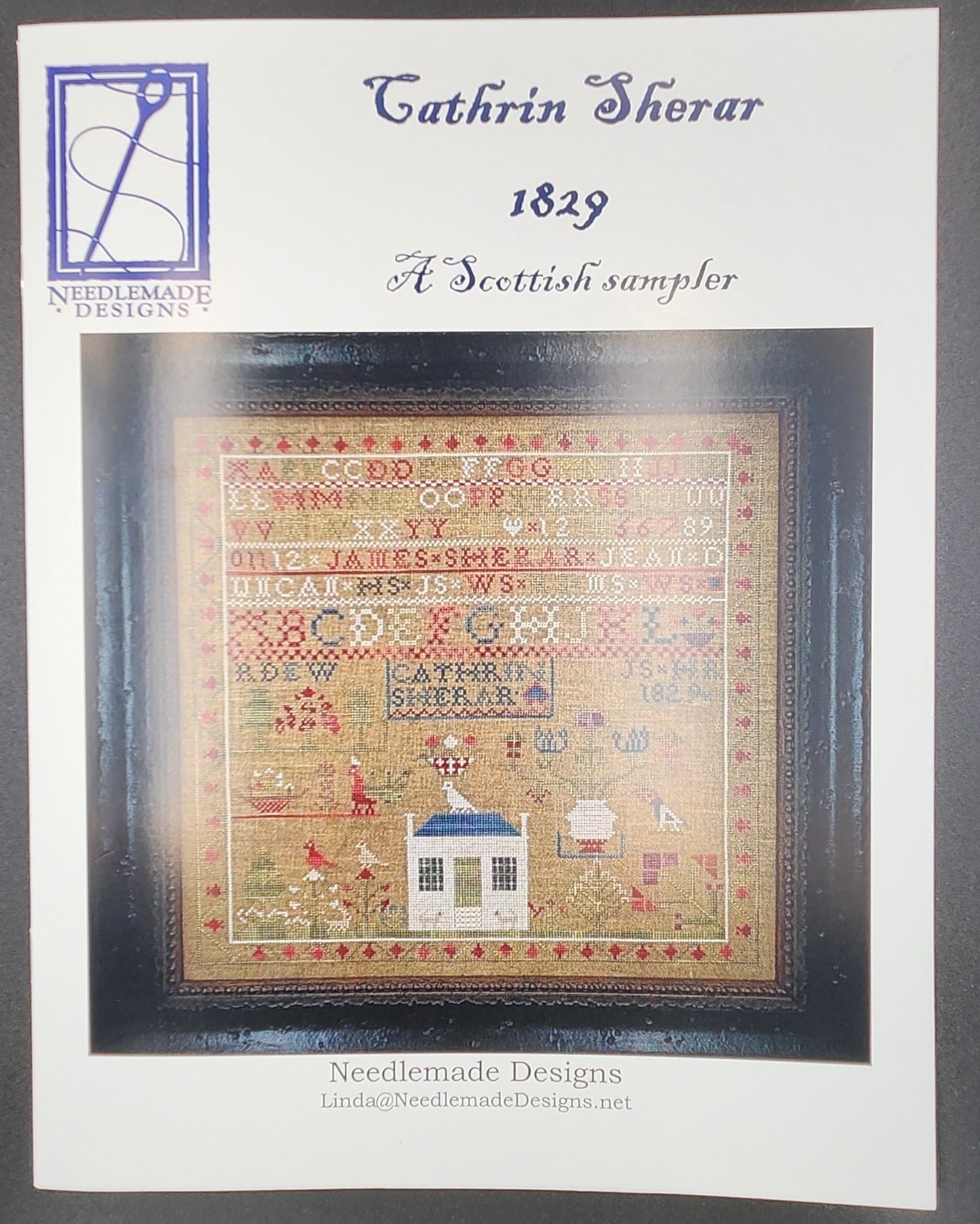 Cathrin Sherar 1829 - A Scottish Sampler