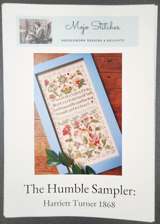 The Humble Sampler: Harriett Turner 1868