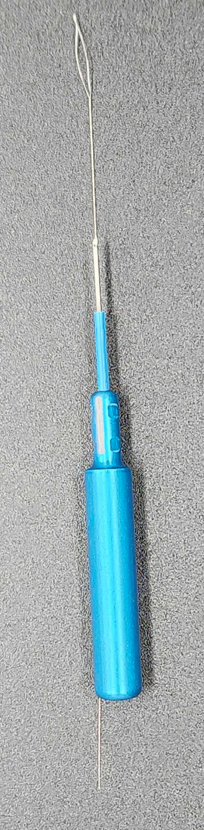 Miniature Punch Embroidery Needle - Blue