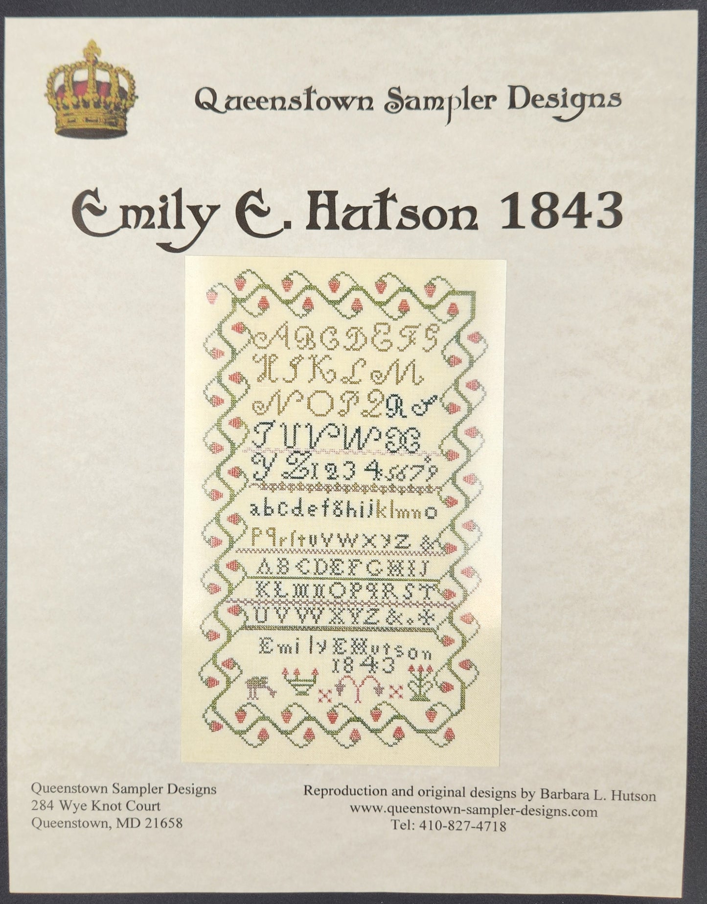 Emily E. Hutson 1843