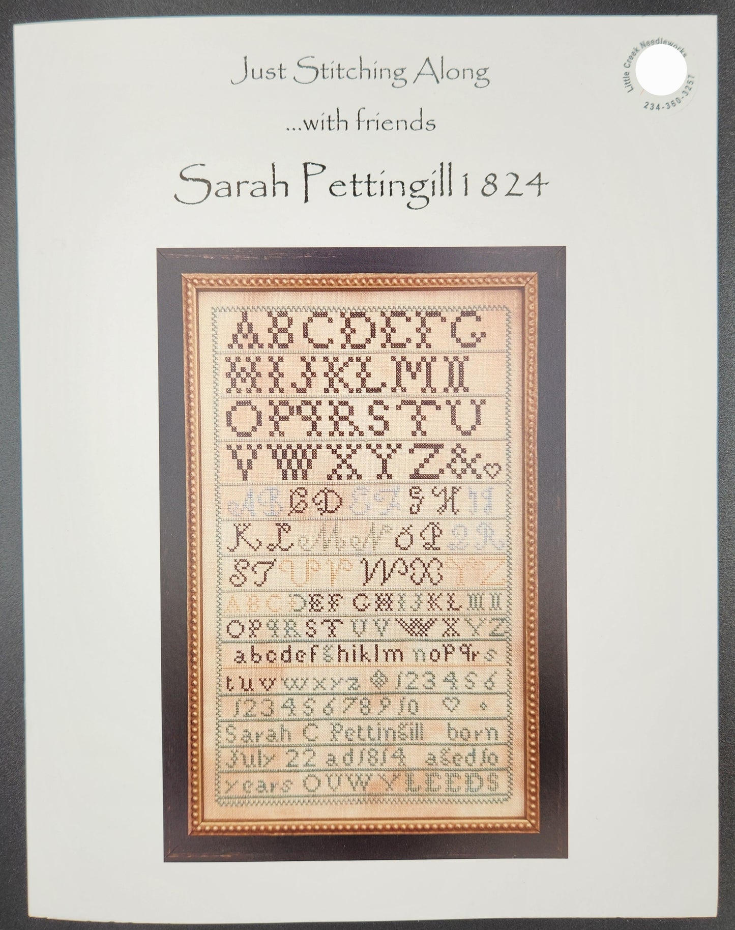 Sarah Pettingill 1824