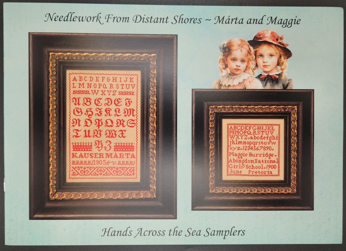 Needlework From Distant Shores - Márta and Maggie