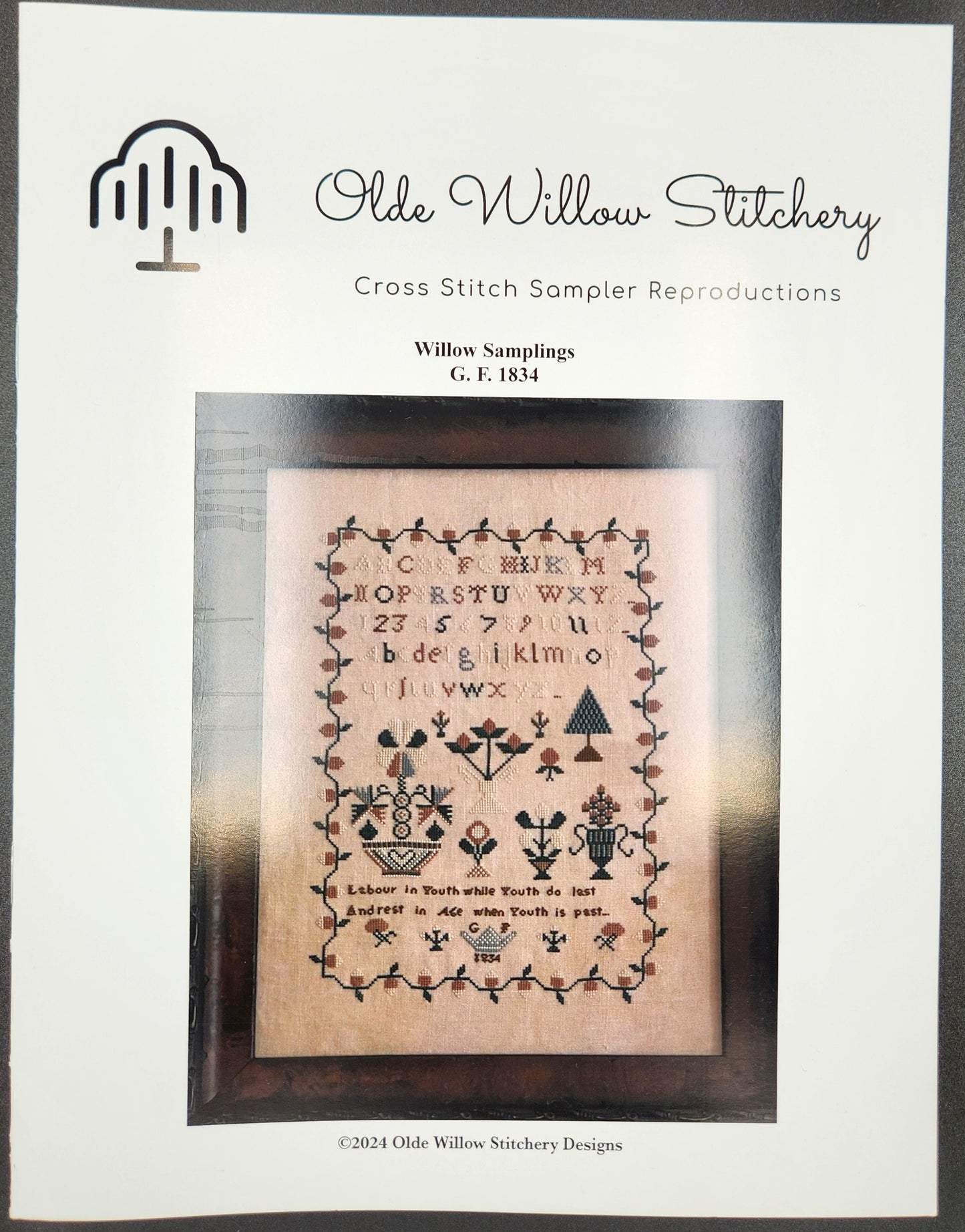 Willow Samplings - G.F. 1834