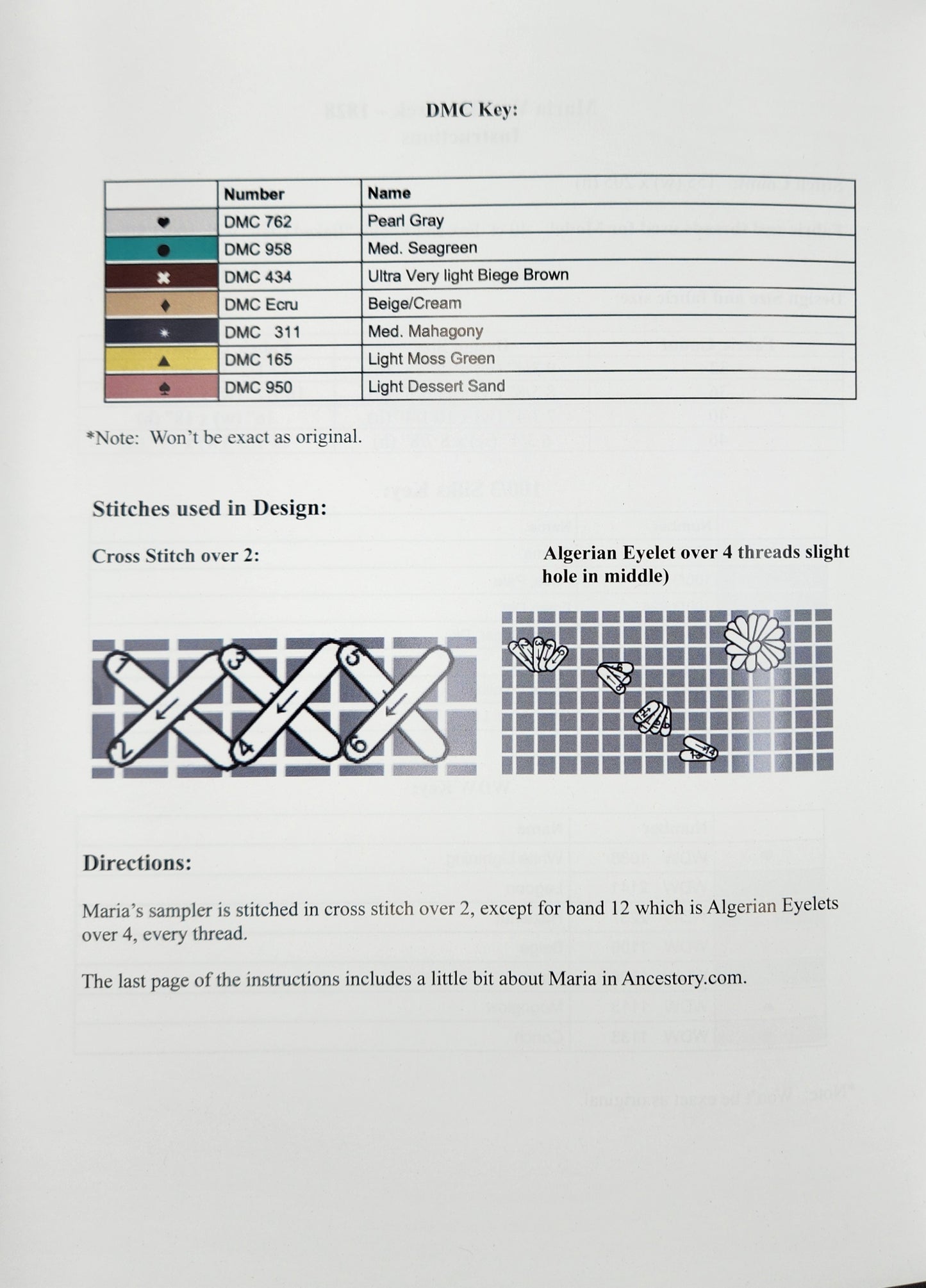 Maria Van Boskerck - 1828