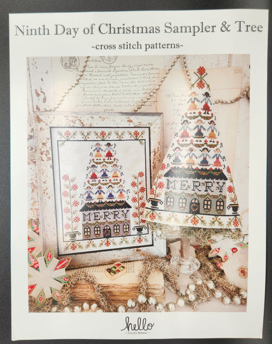 Ninth Day of Christmas Sampler & Tree