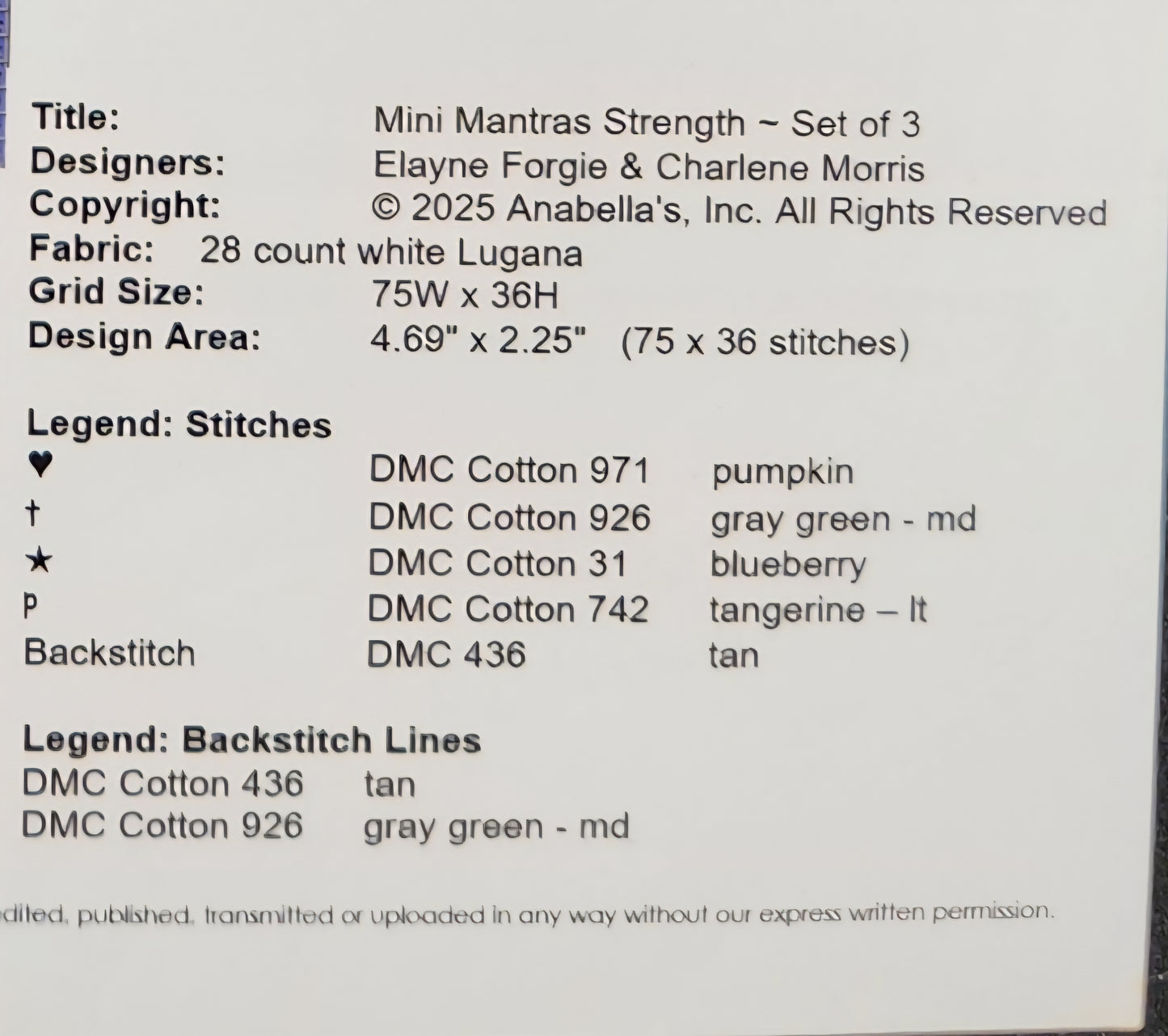 Mini Mantras Strength