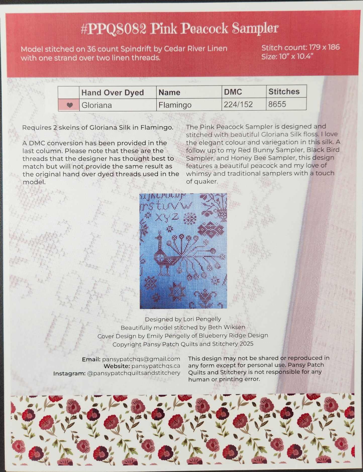 Pink Peacock Sampler