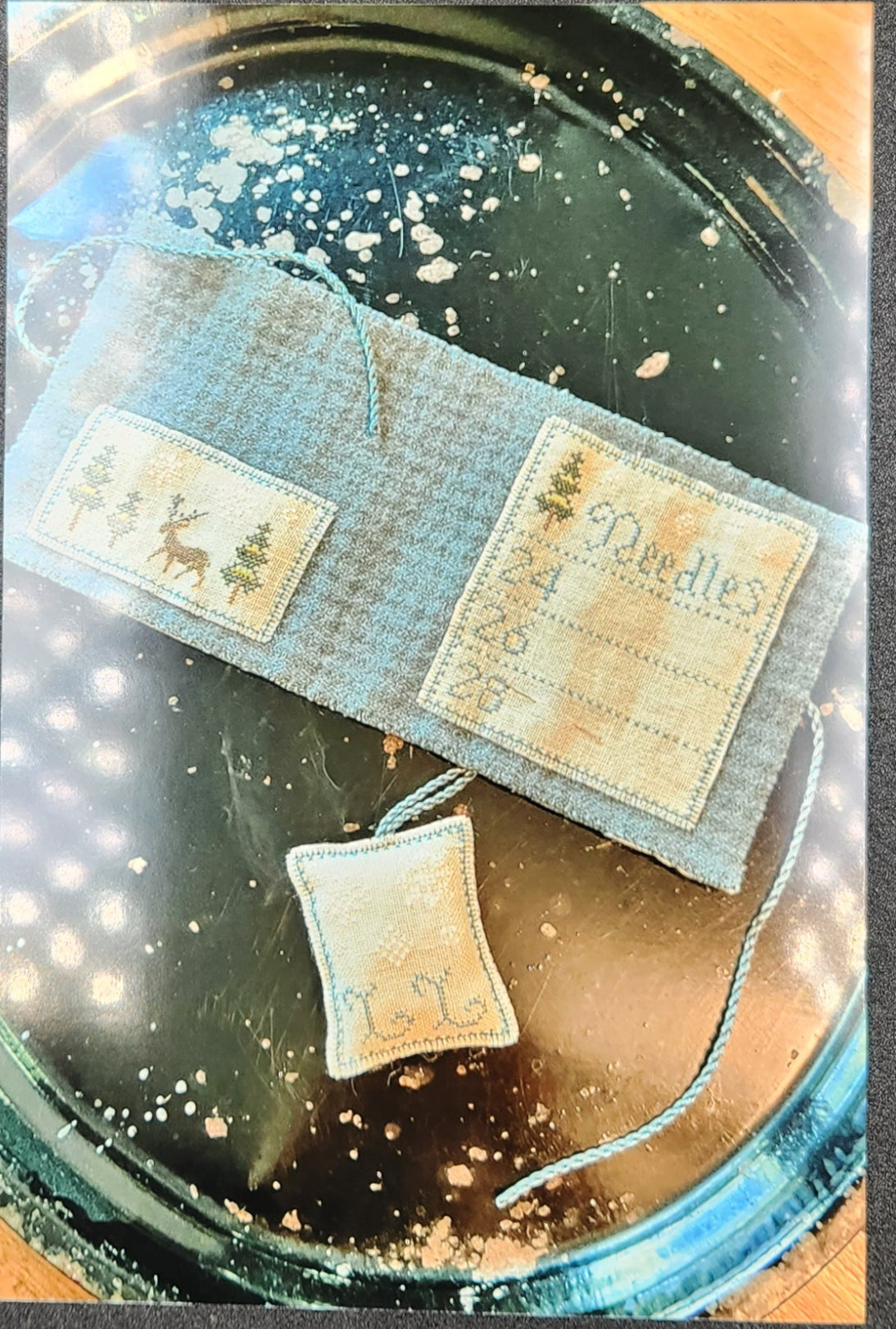 Winter Stag Needlebook