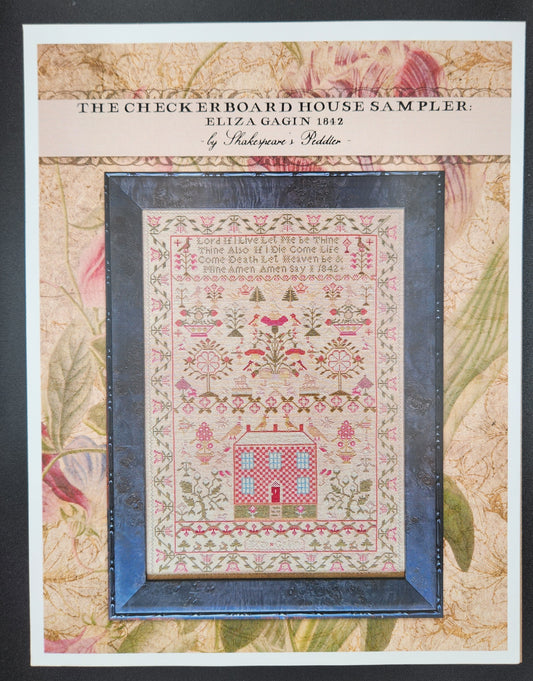 The Checkerboard House Sampler: Eliza Gagin 1842