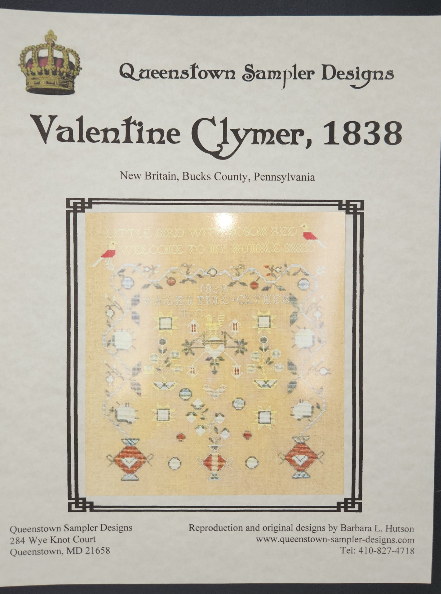 Valentine Clymer, 1838 40ct Kit
