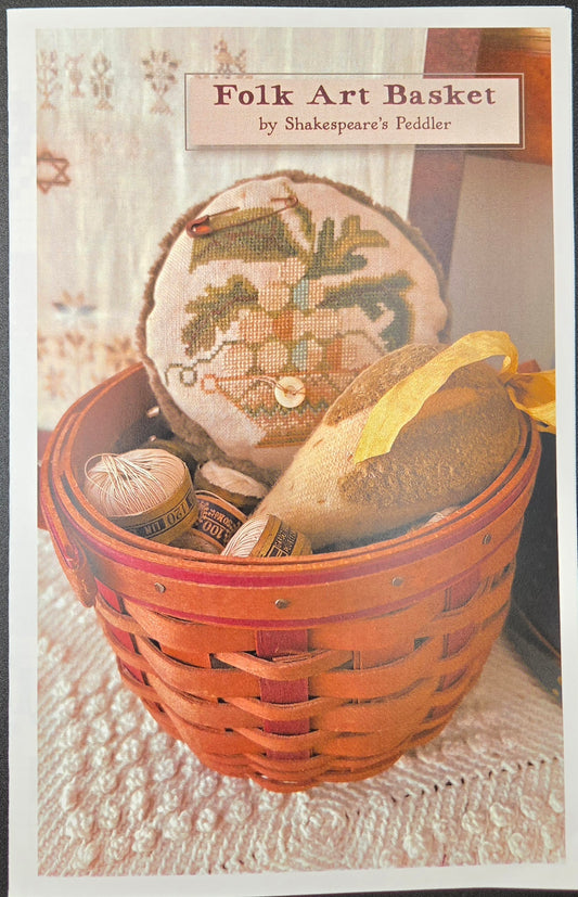 Folk Art Basket