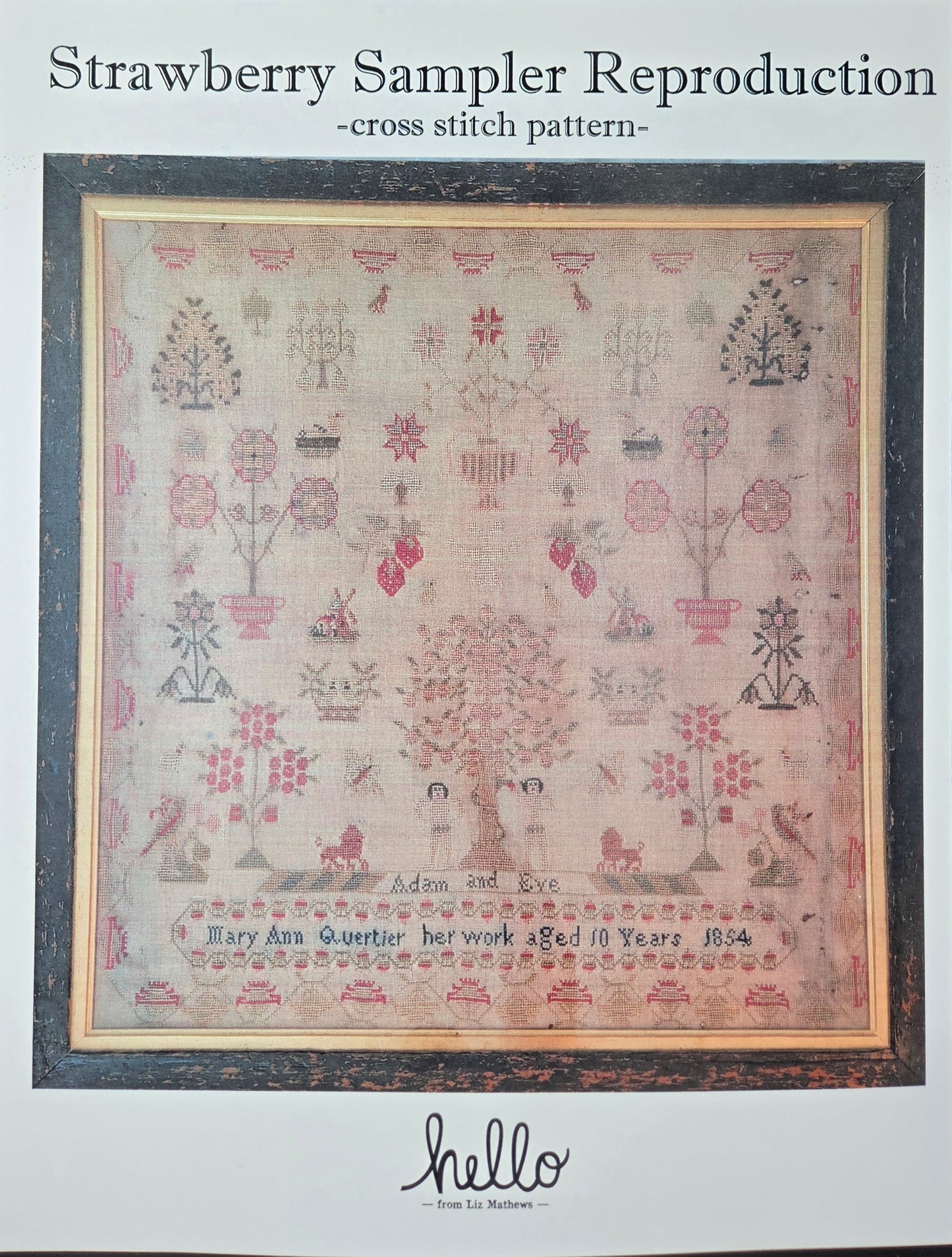 Strawberry Sampler Reproduction
