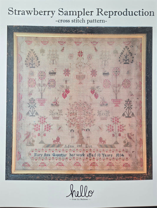 Strawberry Sampler Reproduction