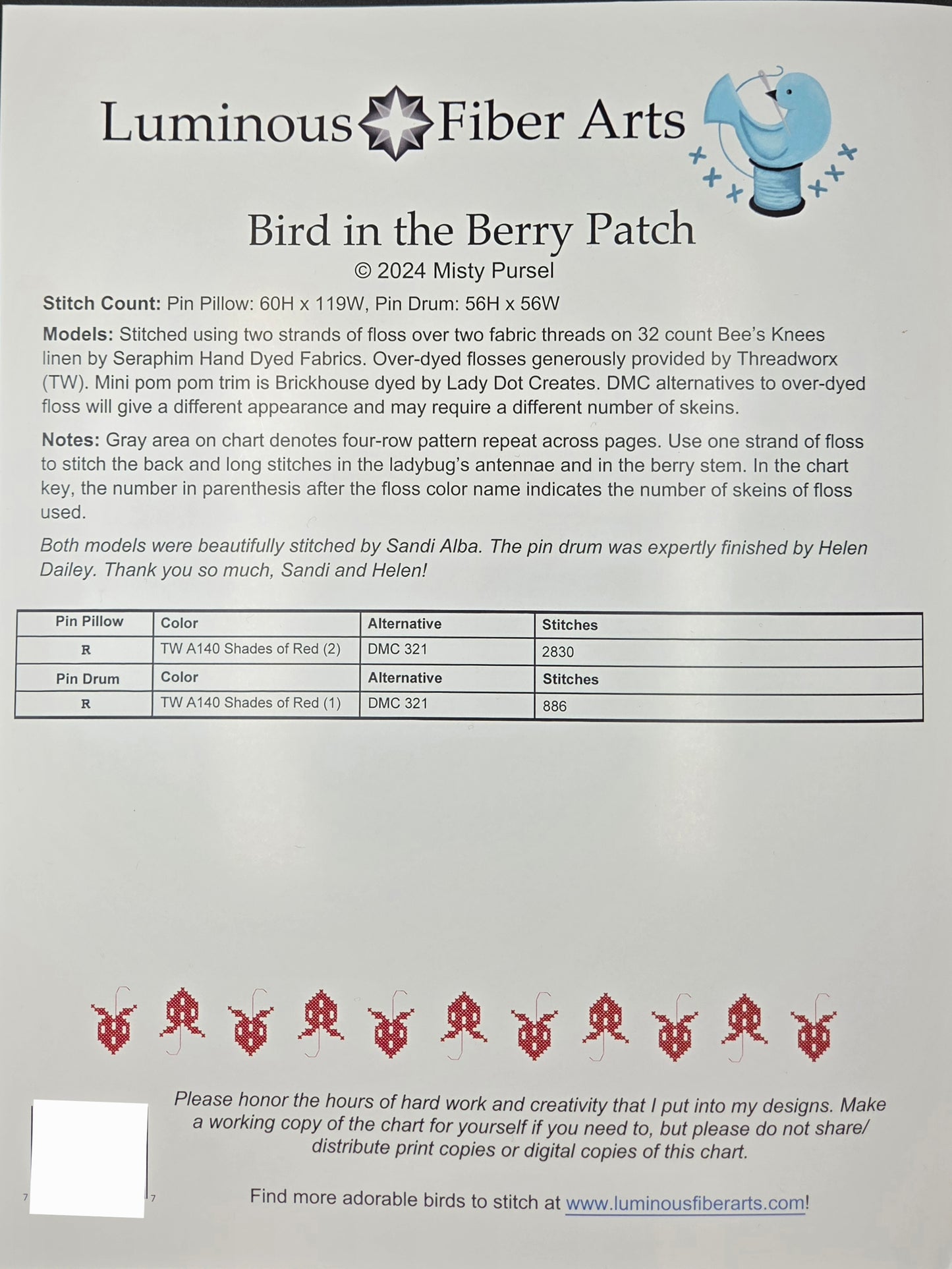 Bird in the Berry Patch