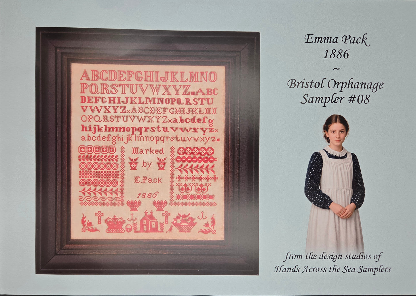 Emma Pack 1886 - Bristol Orphanage Sampler #08